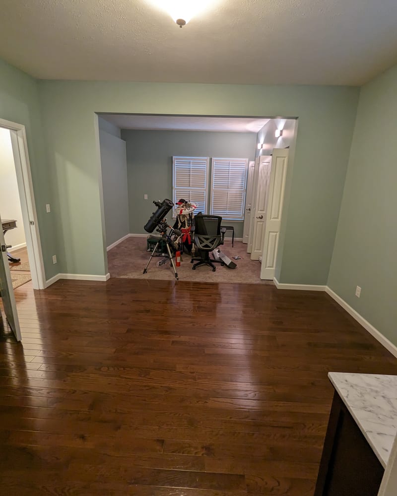 Interior painting project