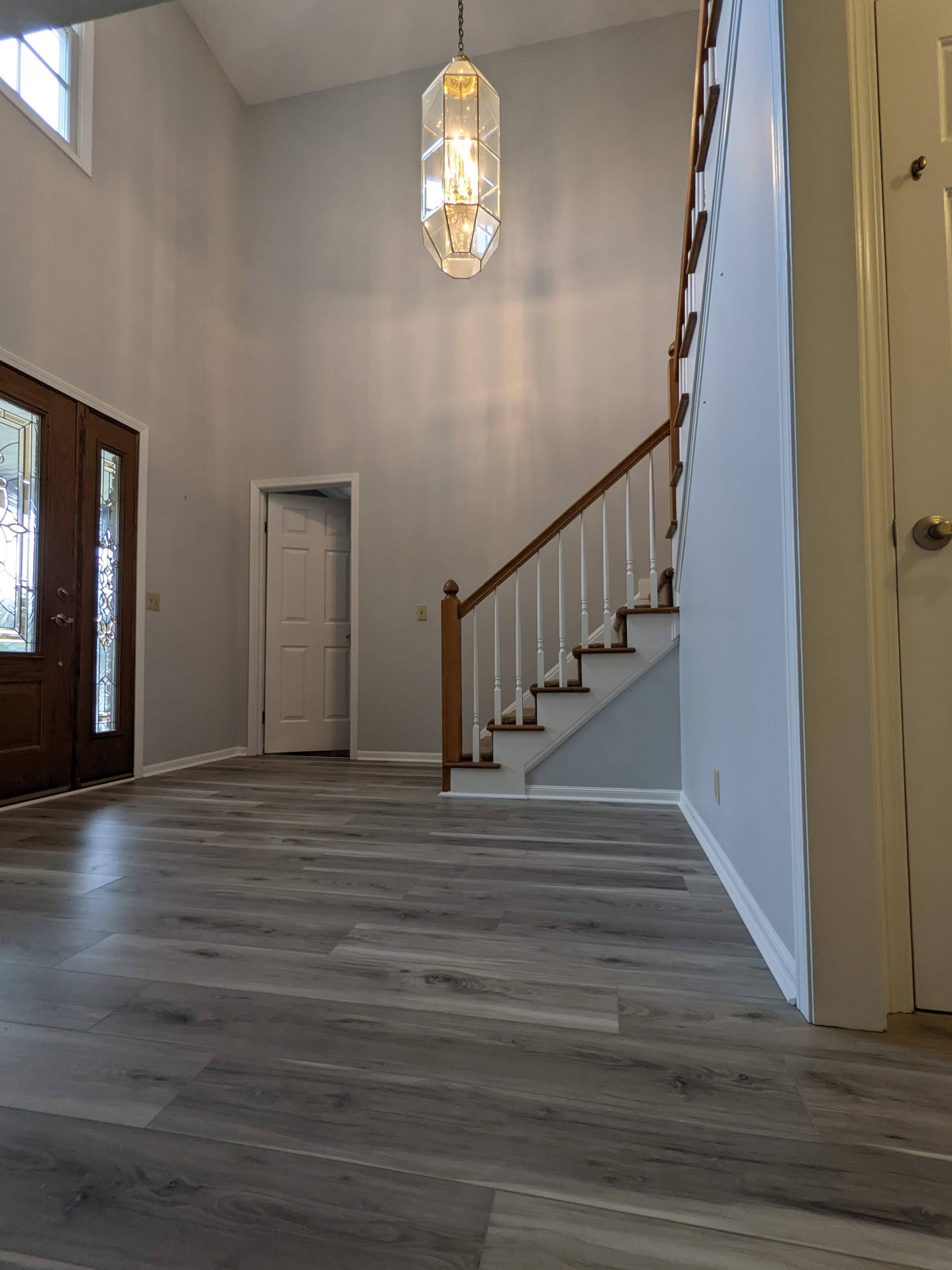 Interior painting project