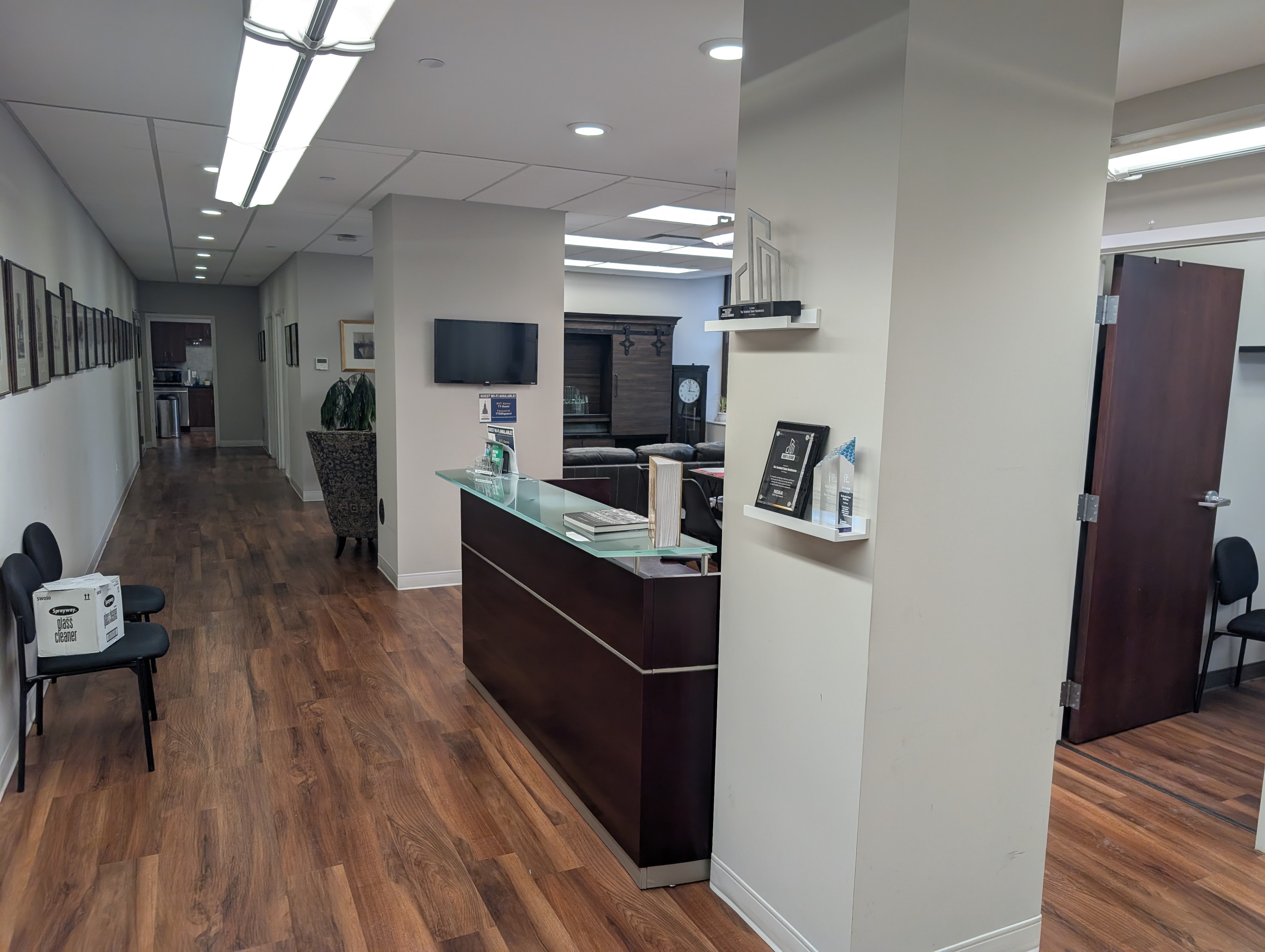Commercial painting project