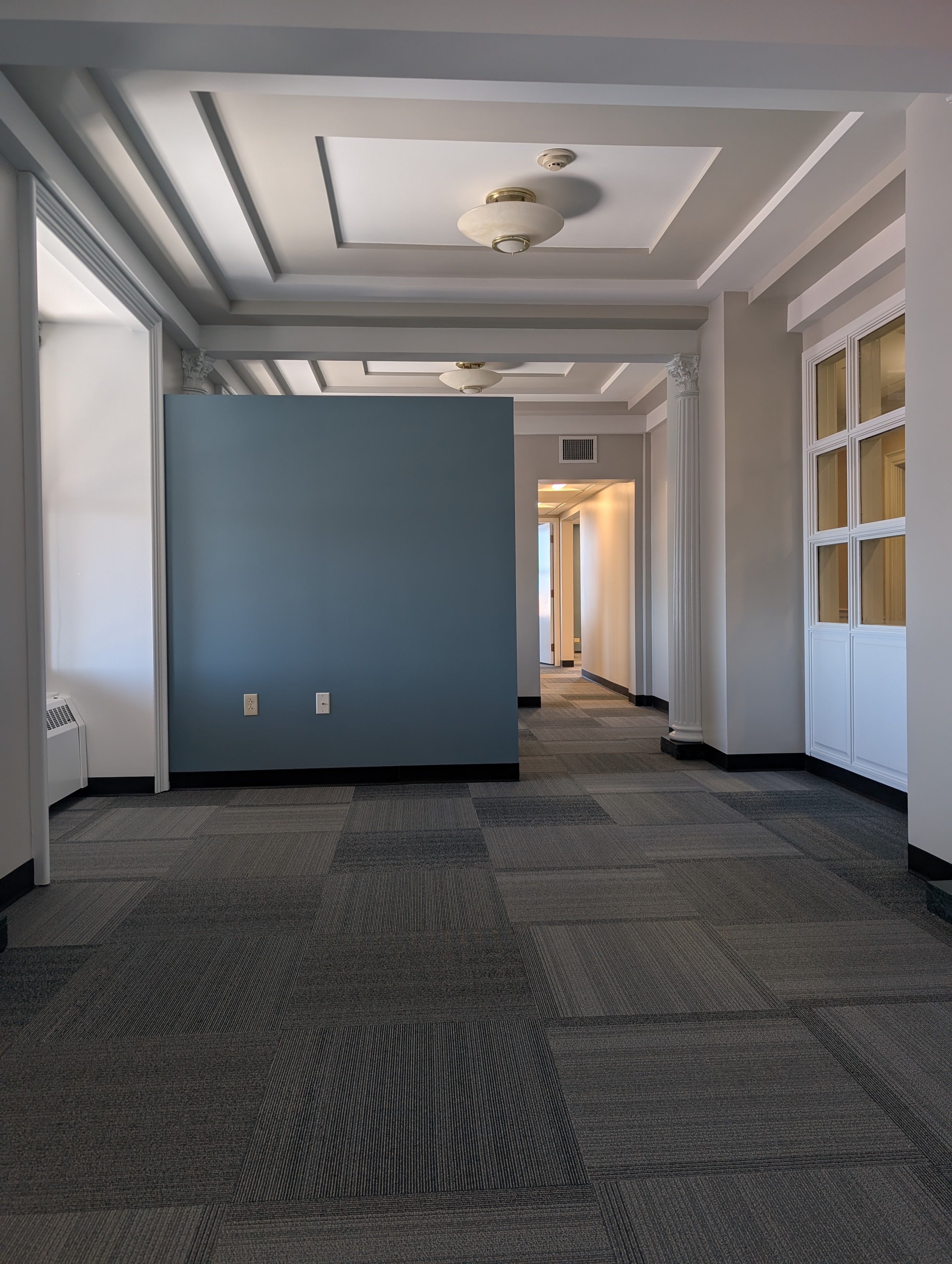 Commercial painting project