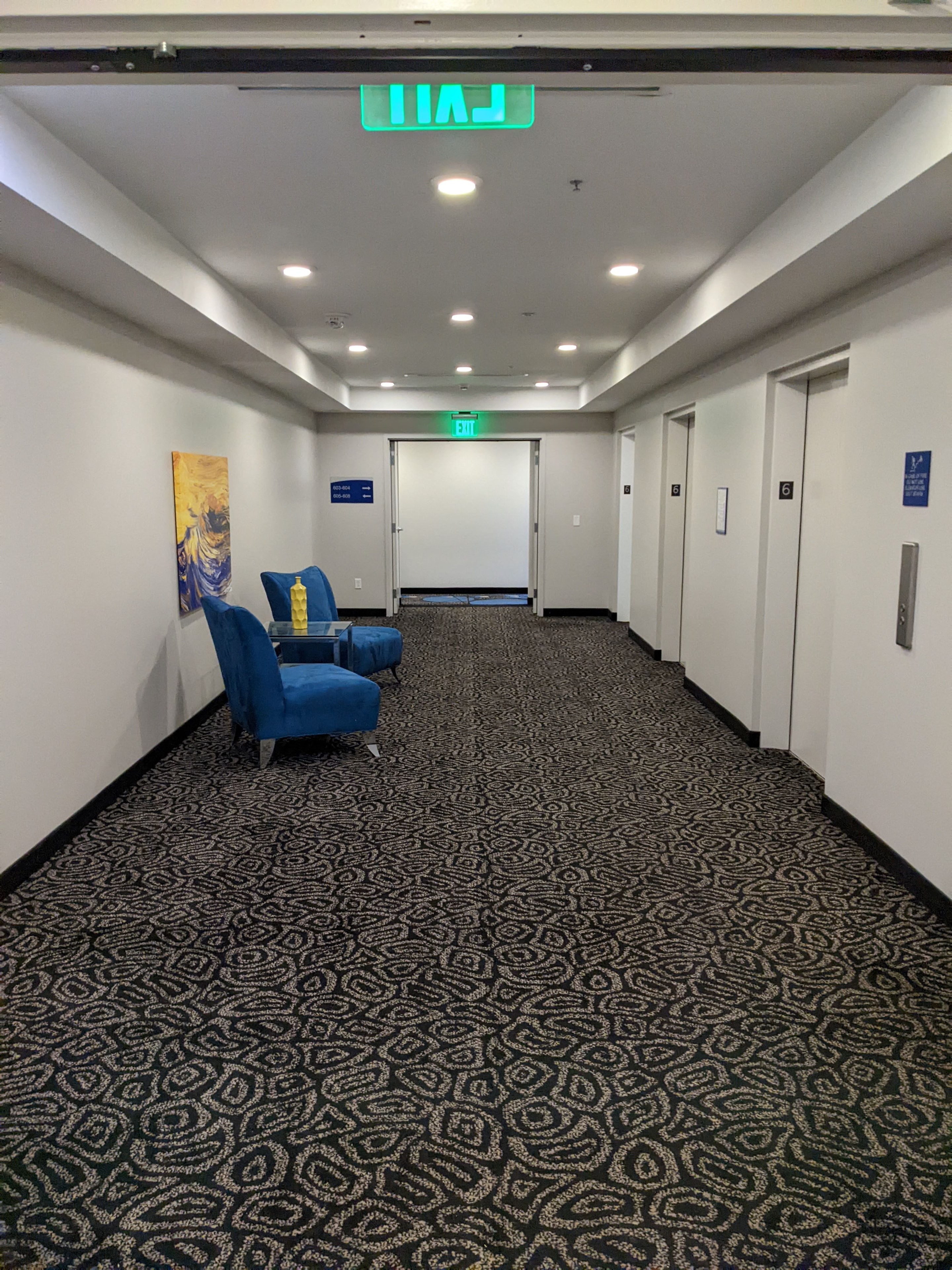 Commercial painting project