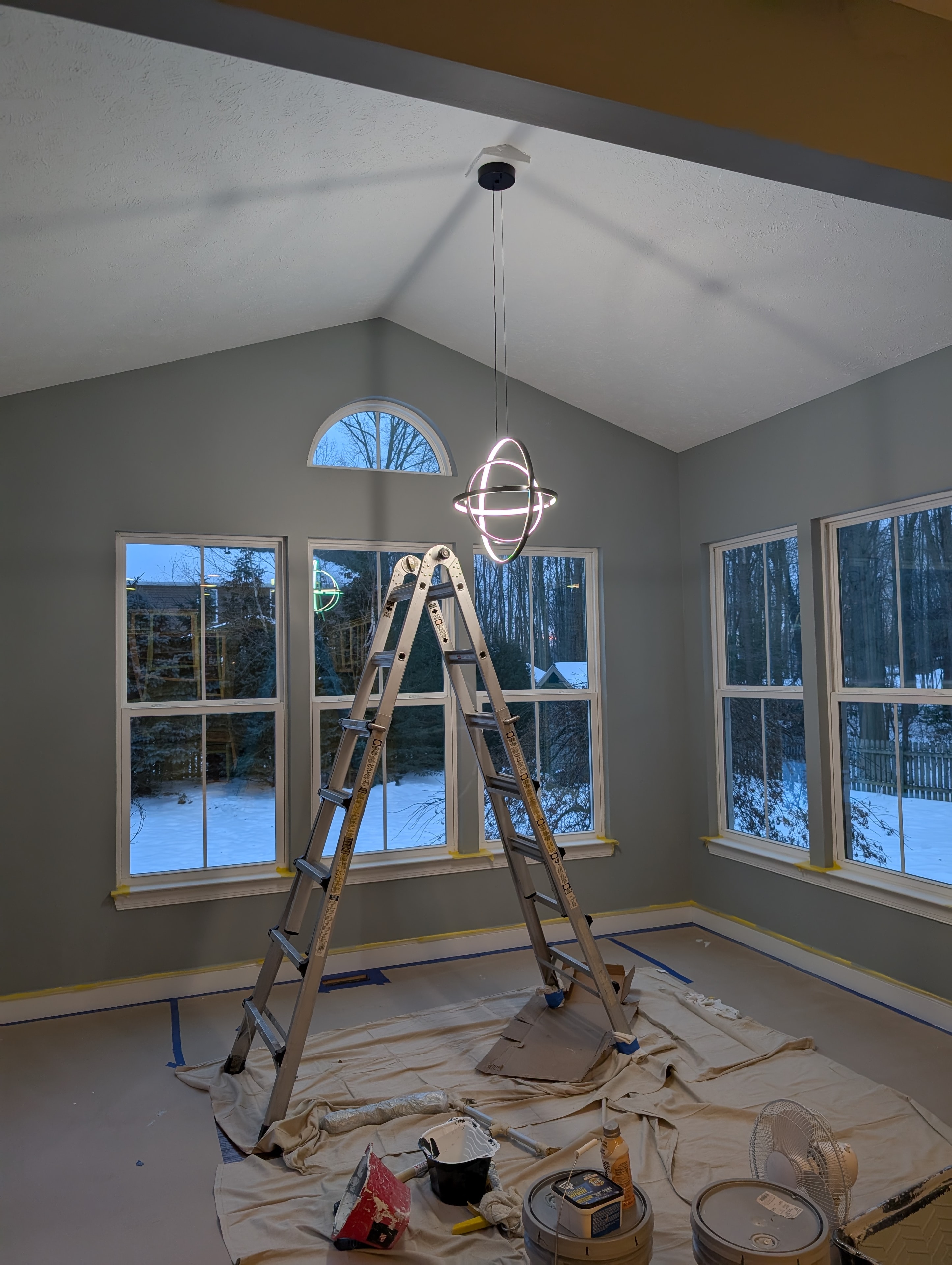 Residential painting project